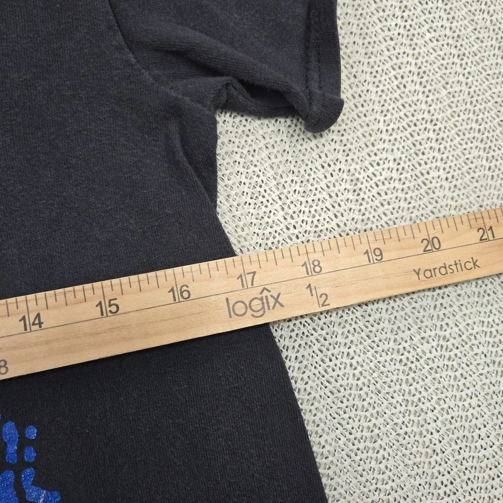 Vtg Nike SB Shirt Youth Boys XL Black Blue Graphic Skateboarding Tee